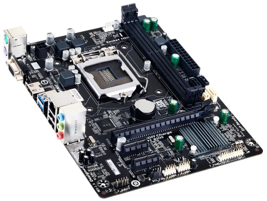 Gigabyte Motherboard H81M H DDR3 For INTEL 4TH GEN Import view 3
